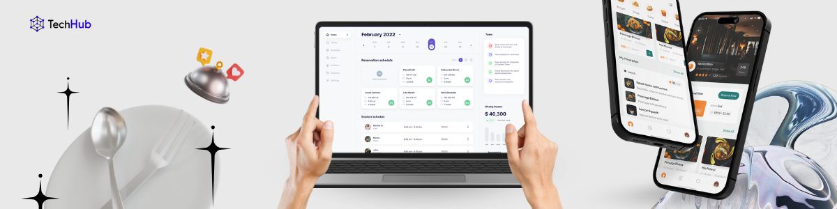 restaurant booking app by techhub