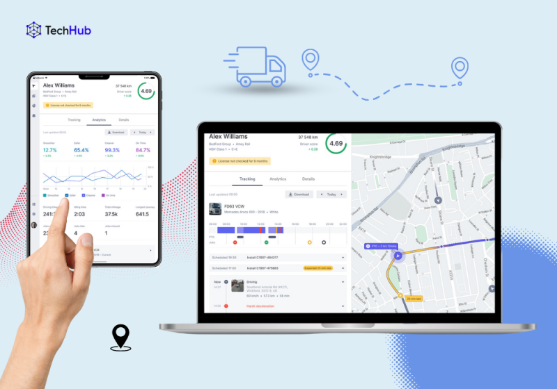 GPS Tracking Solution for Enhanced Fleet Management System