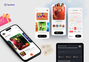 GPS functionality enabled users to find nearby theaters and showtimes quickly.