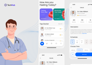 Features like push notifications and in-app messaging were implemented
