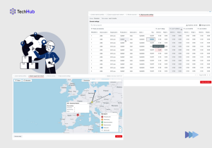 The system was built using a microservices architecture, enabling future updates and feature additions