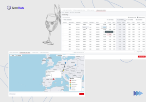 Polygon was used for the blockchain layer to meet performance and cost requirements.
