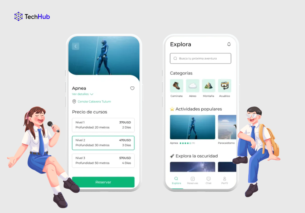 Activity Booking App: Detailed Activity Information