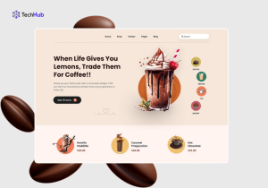 Coffee Shop Ordering App designed a fast, intuitive interface for a smooth ordering process.