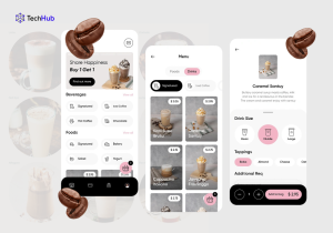Coffee Shop Ordering App Introduced app-only discounts, loyalty rewards, and referral programs to incentivize usage.