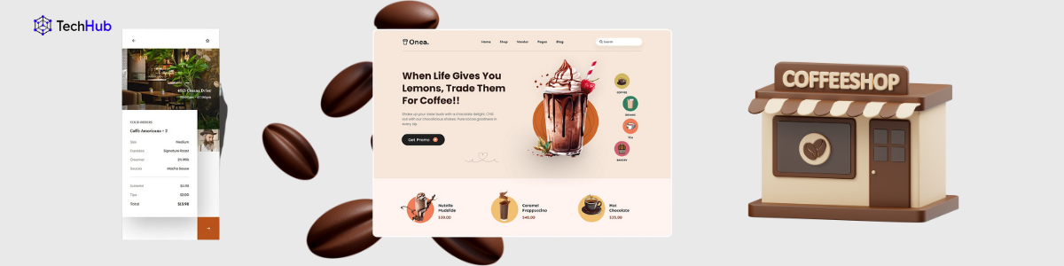 Coffee Shop Ordering App revolutionizes how customers order their favorite drinks.