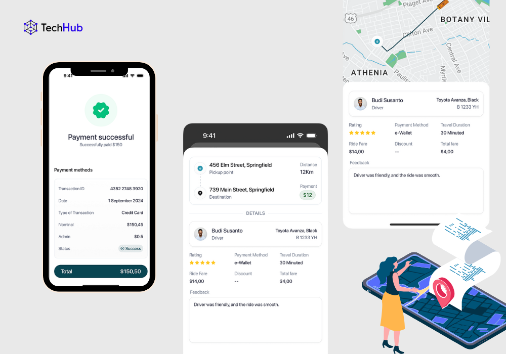 Integrated Stripe payments support credit/debit cards and digital wallets for seamless transactions.