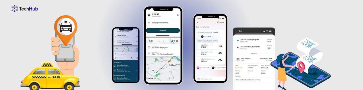 A seamless ride-hailing app for both passengers and drivers, similar to the Uber app driver model.