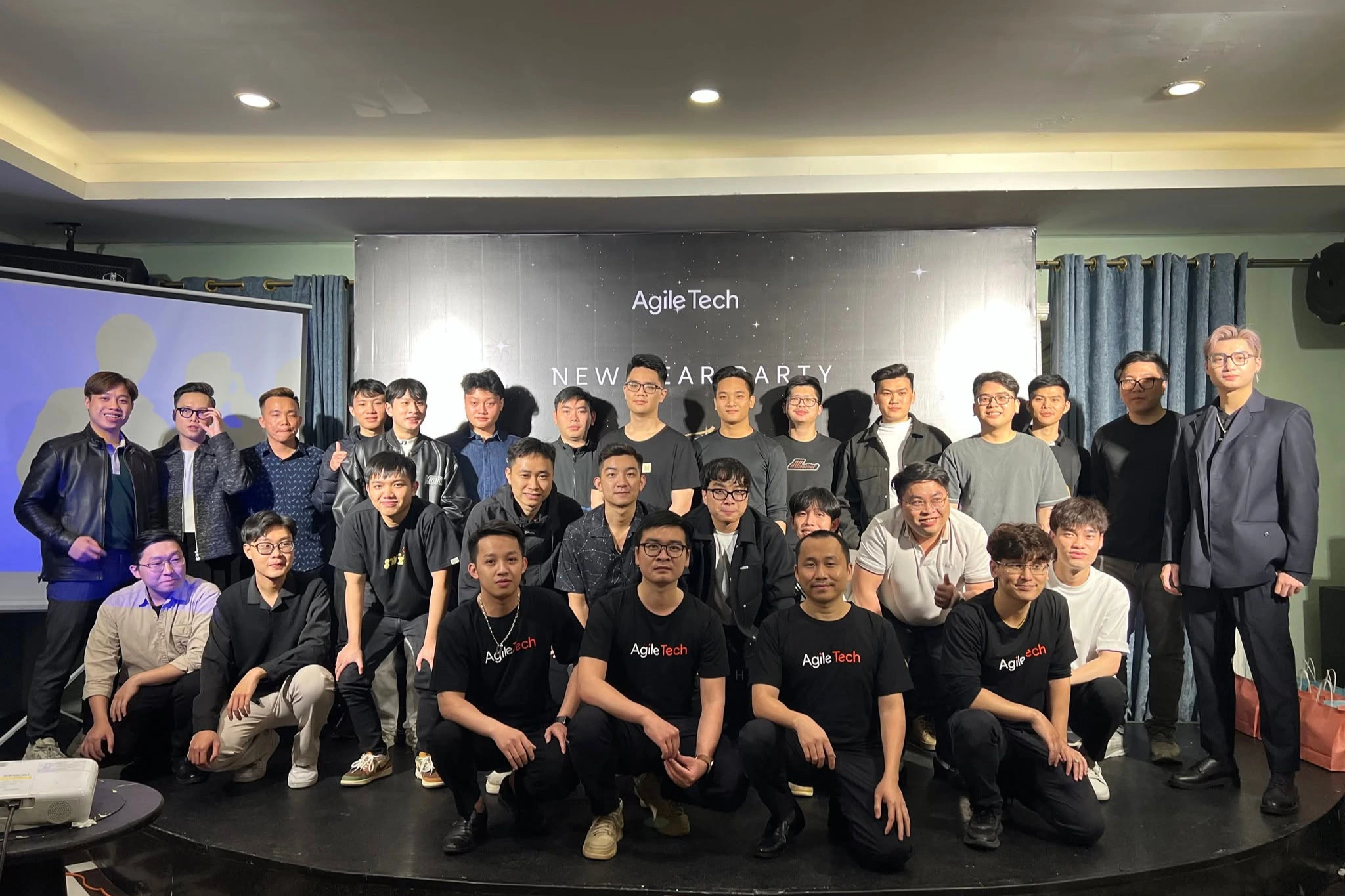 Part of the TechHub engineering team in Hanoi