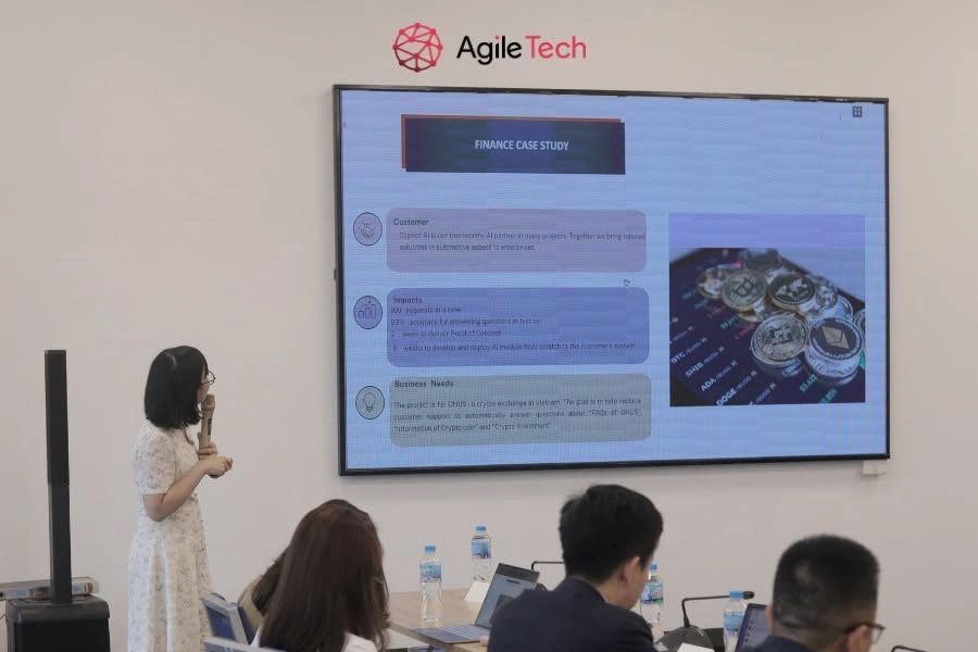 An internal technical workshop at TechHub
